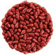 Czech DropDuo beads 3x6mm Lava red 01890